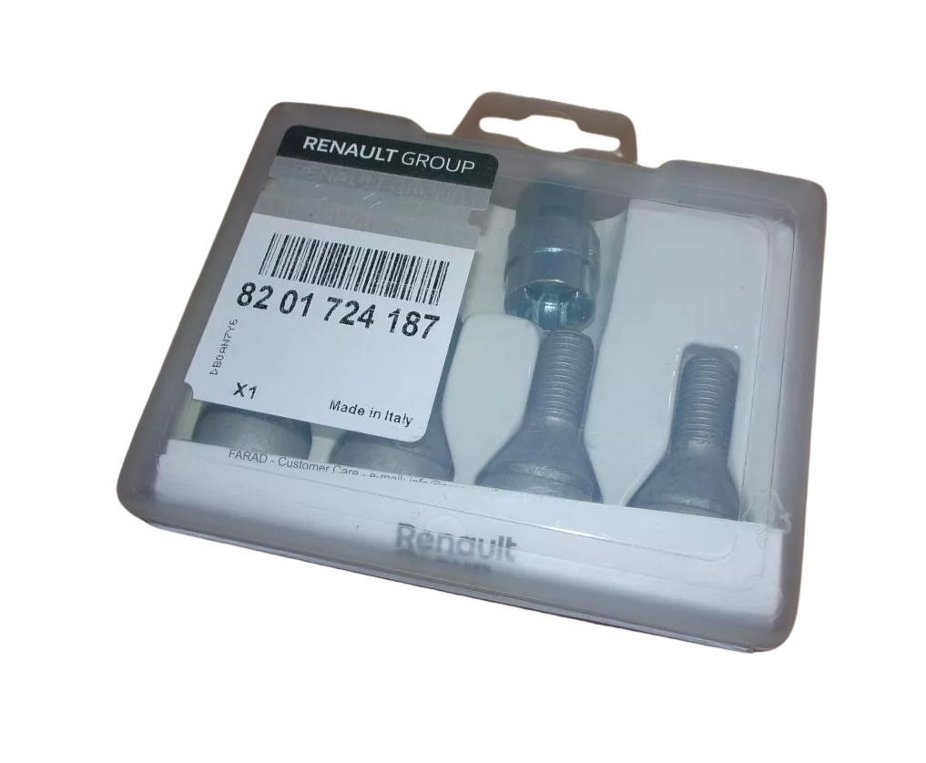 Hjulbult Sats Ny Original 8201724187 Renault main product photo
