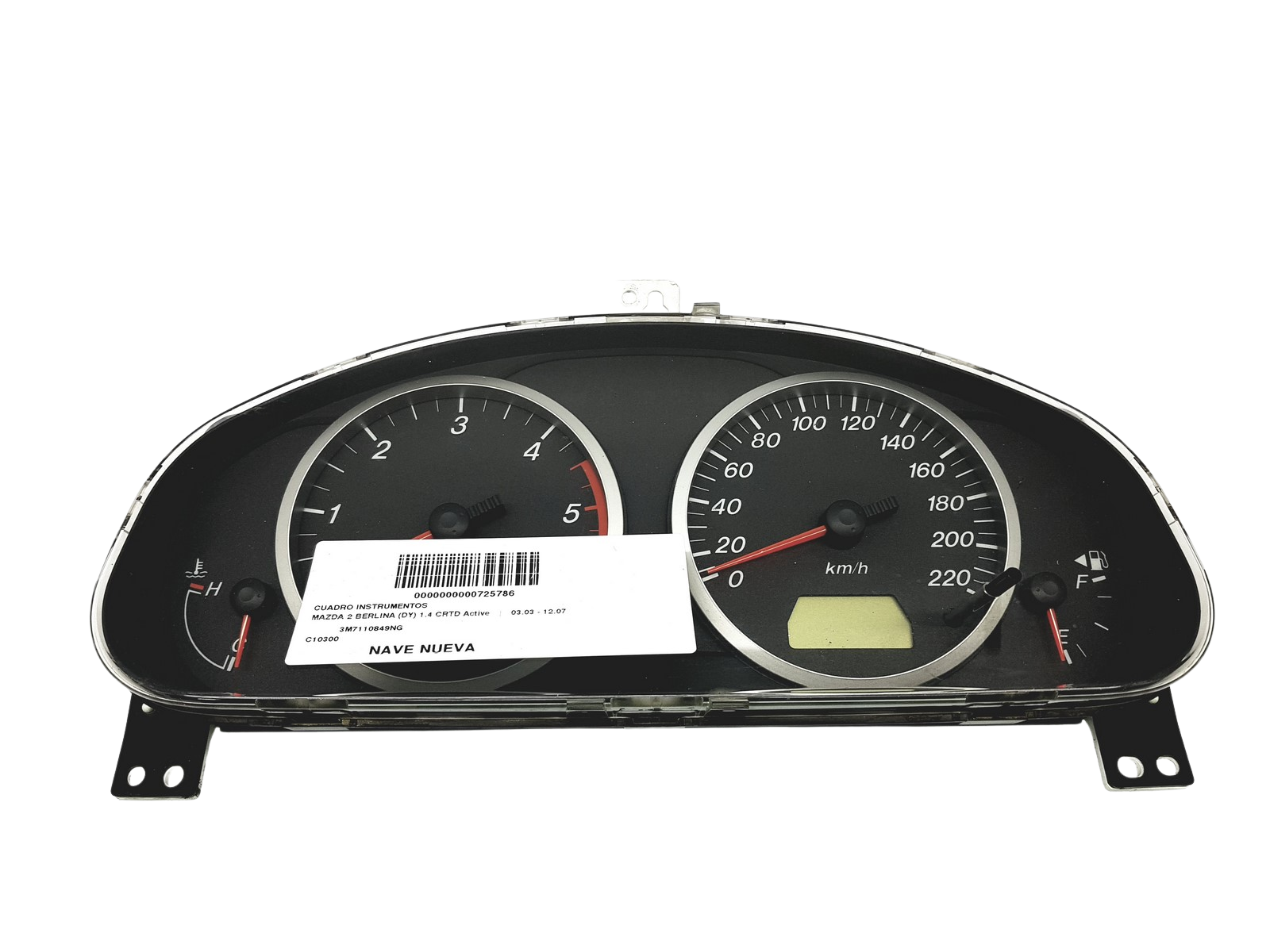 Varvräknare Mazda 2 3M7110849NG DD6255430 58201 main product photo