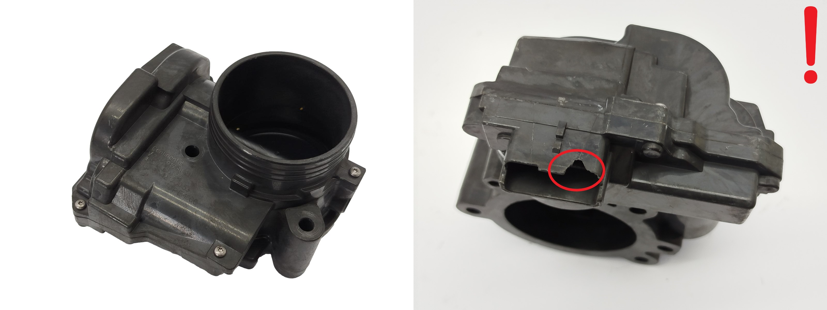 Spjällhusventil PSA Mini V760491980-01 A2C53386323 VTI 2 main product photo