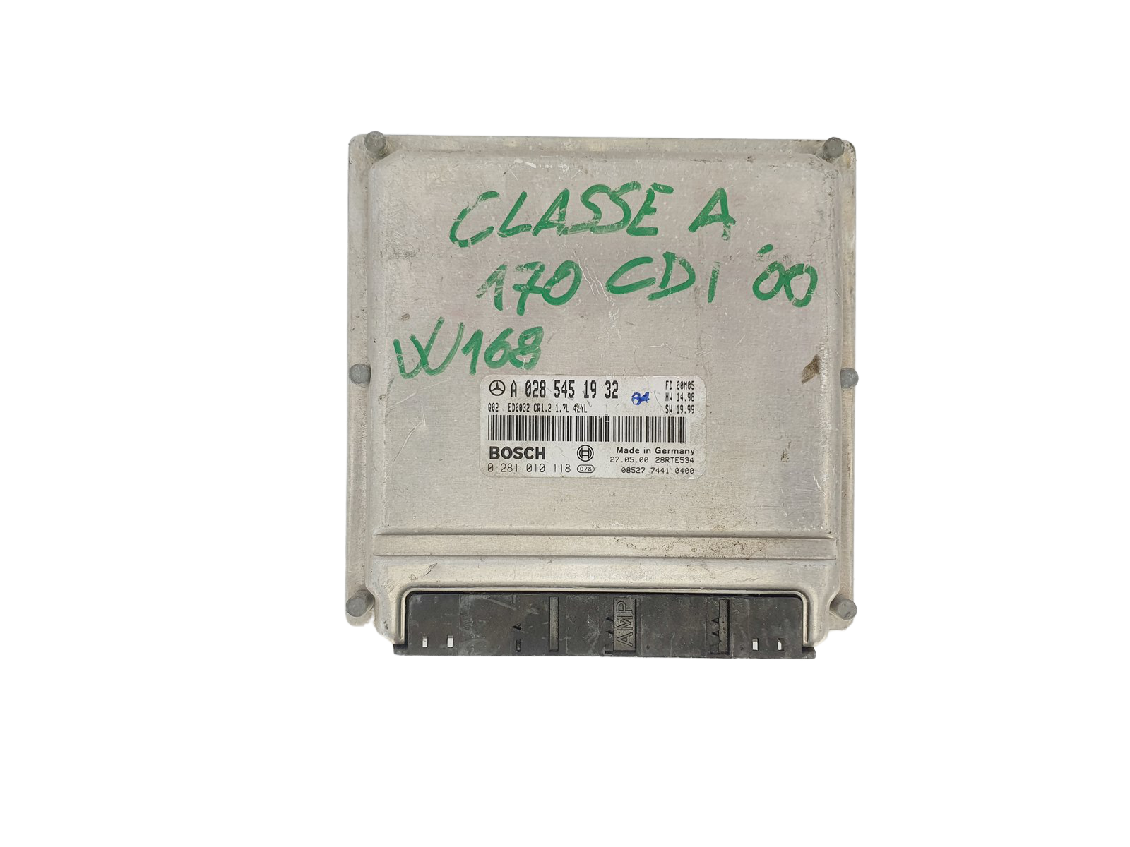 Styrenhet A0285451932 0281010118 Mercedes Bosch 41945 main product photo