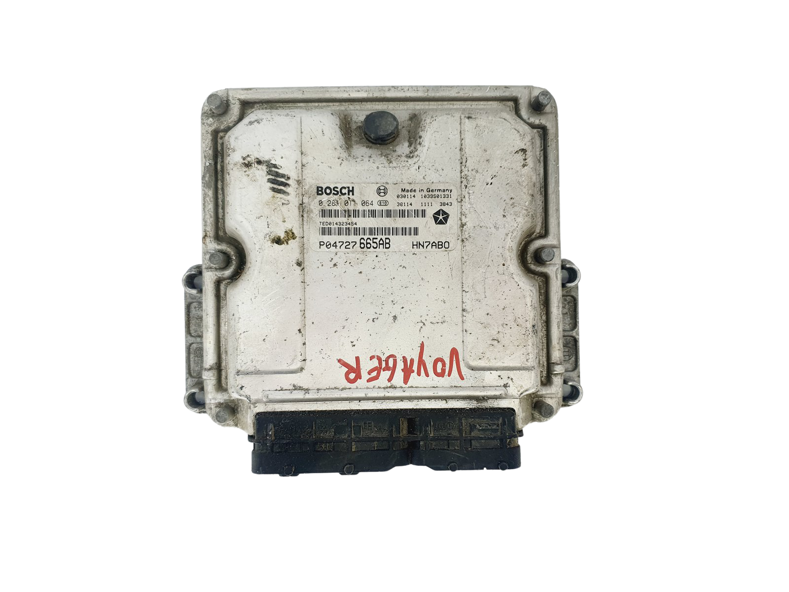 Styrenhet 0281011064 P04727665AB HN7ABO Chrysler Bosch 34588 main product photo