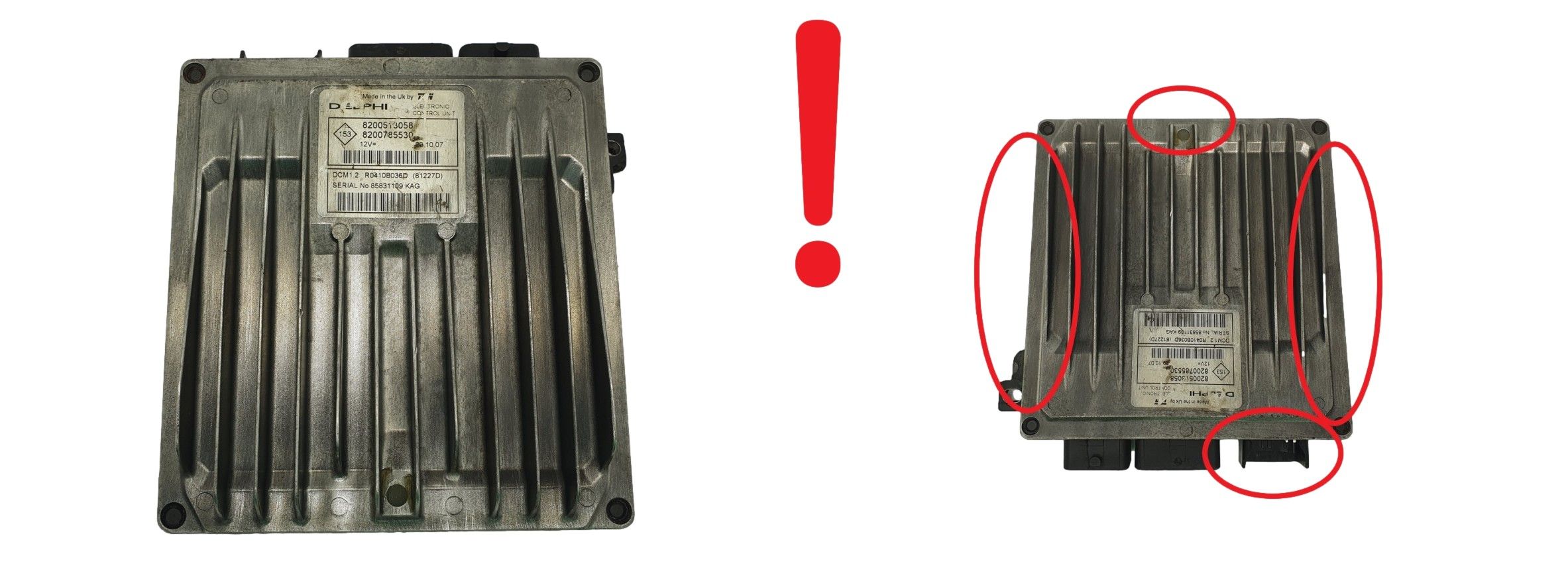 Styrenhet 8200513058 8200785530 R0410B036D Renault Delphi 68261 main product photo