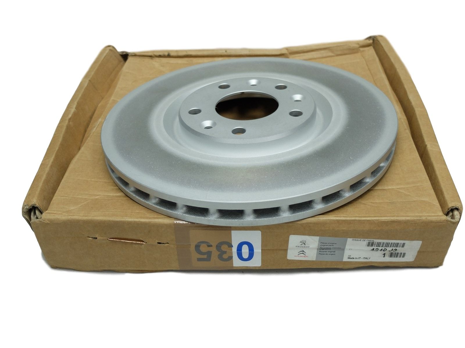Bromsskiva Fram 4249J3 4249.J3 Peugeot Original main product photo