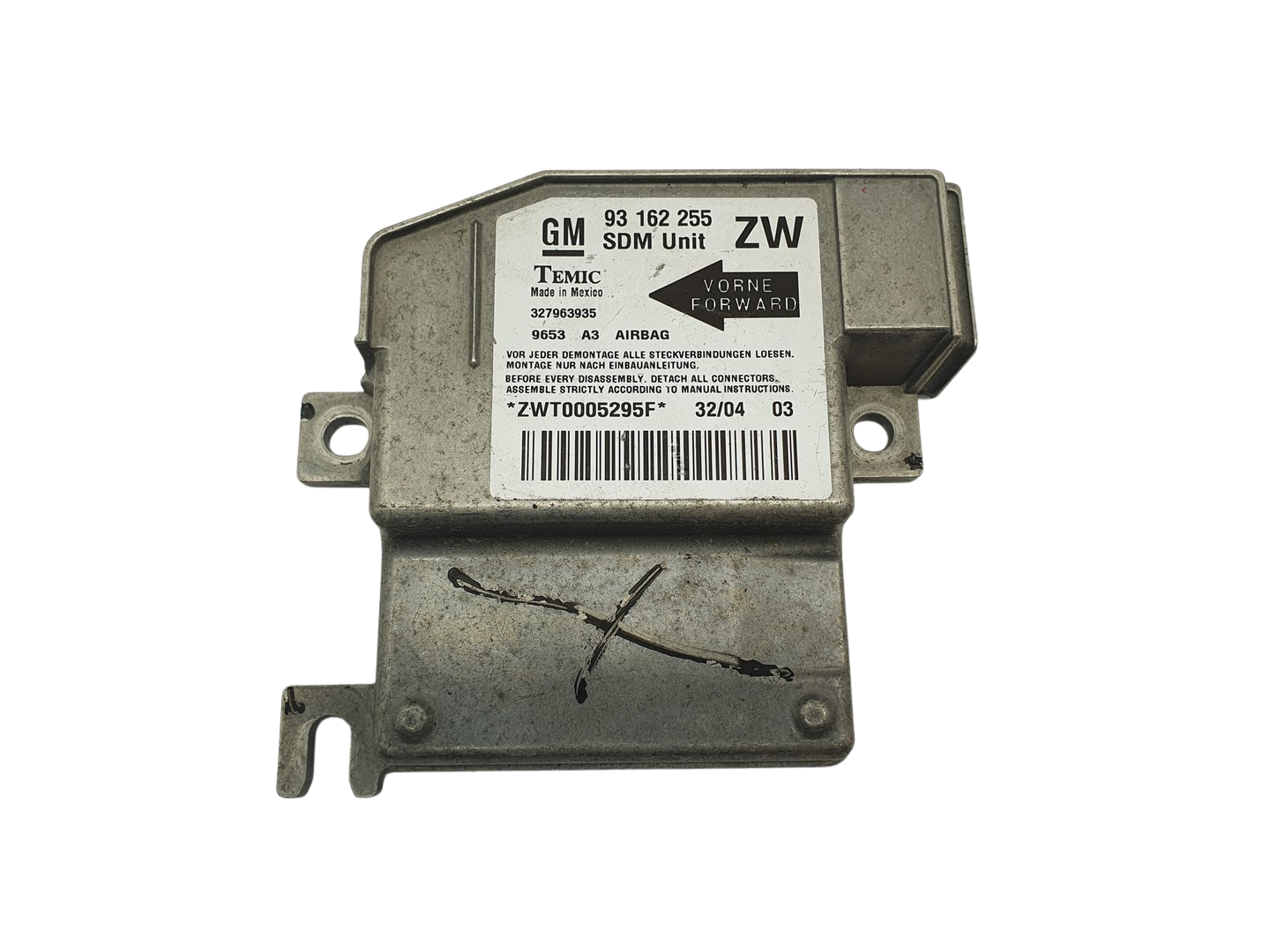 Styrenhetsmodul 93162255 ZW 327963935 Opel Temic main product photo
