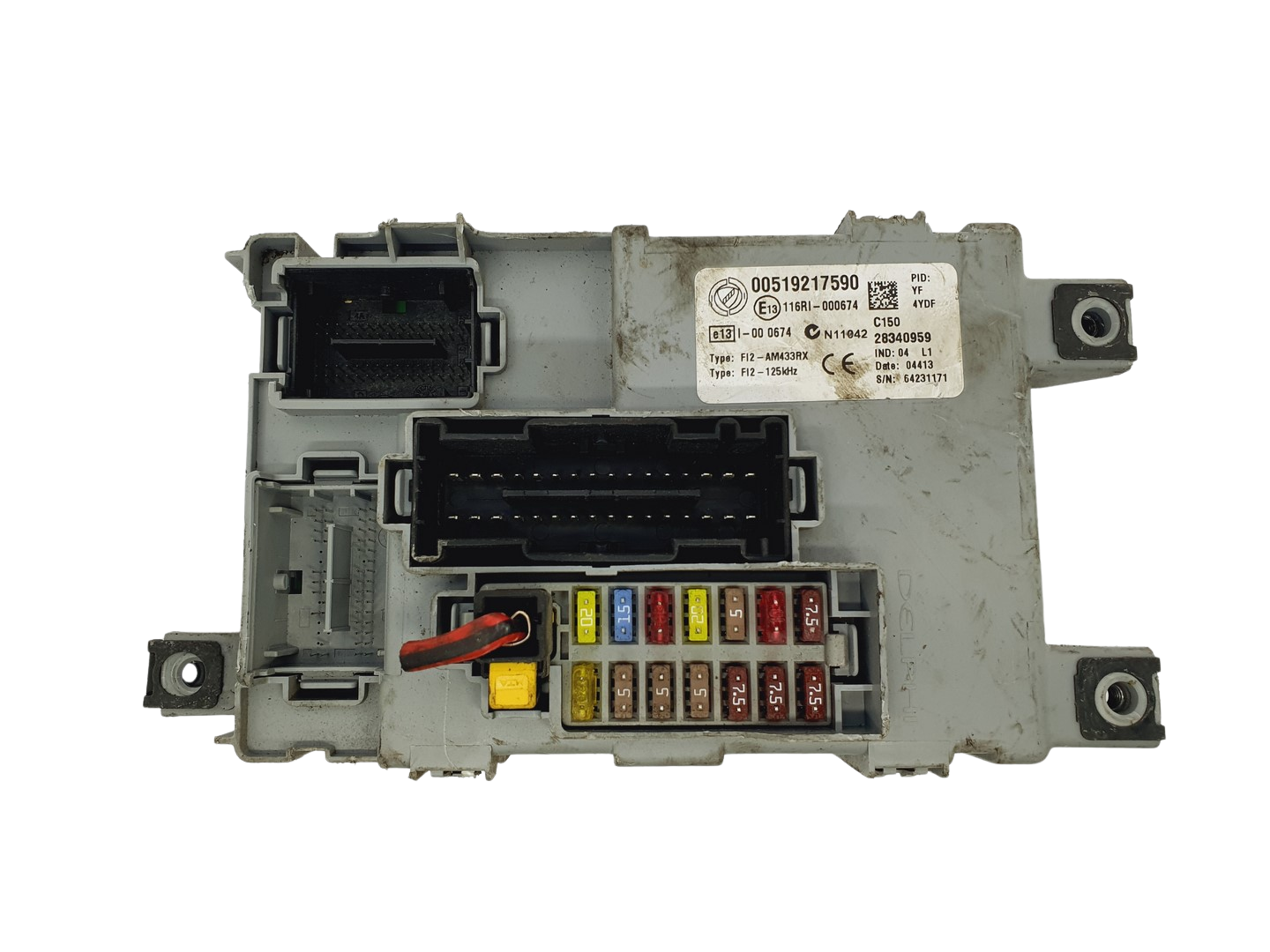 Styrenhet BSI 00519217590 28340959 Fiat Delphi 68614 main product photo