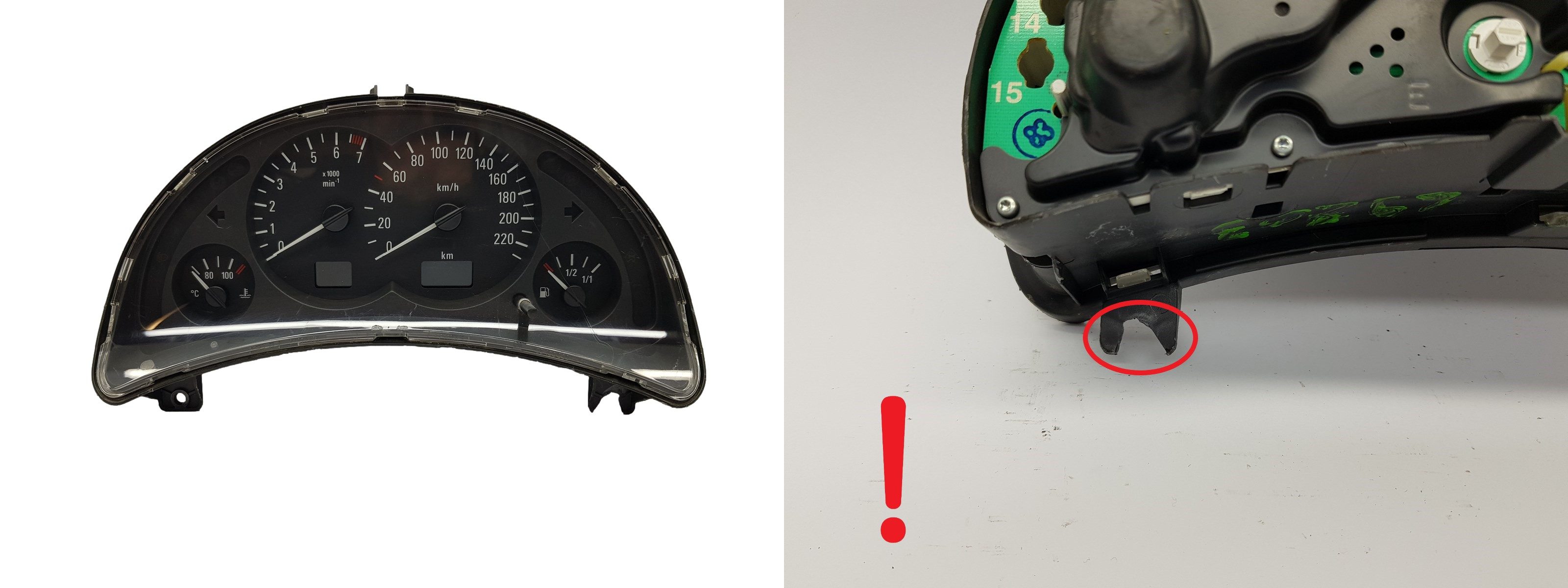 Varvräknare Opel Corsa C 24459513TR 110008988014 3106 main product photo