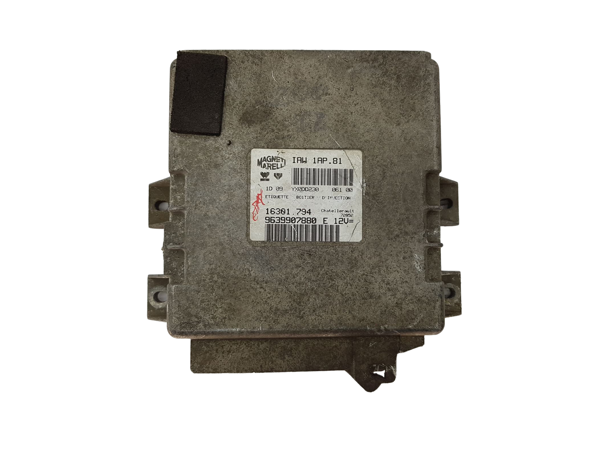 Styrenhet PSA 9639907880 IAW1AP.81 16301.794 Magneti Marelli 16401 main product photo