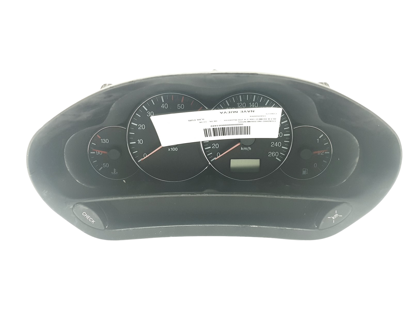 Hastighetsmätare Alfa Romeo 166 156050059 54154 main product photo