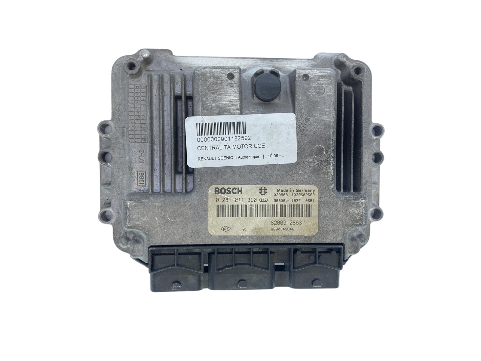 Styrenhet 0281011390 8200310863 8200349846 Renault Bosch 63643 main product photo