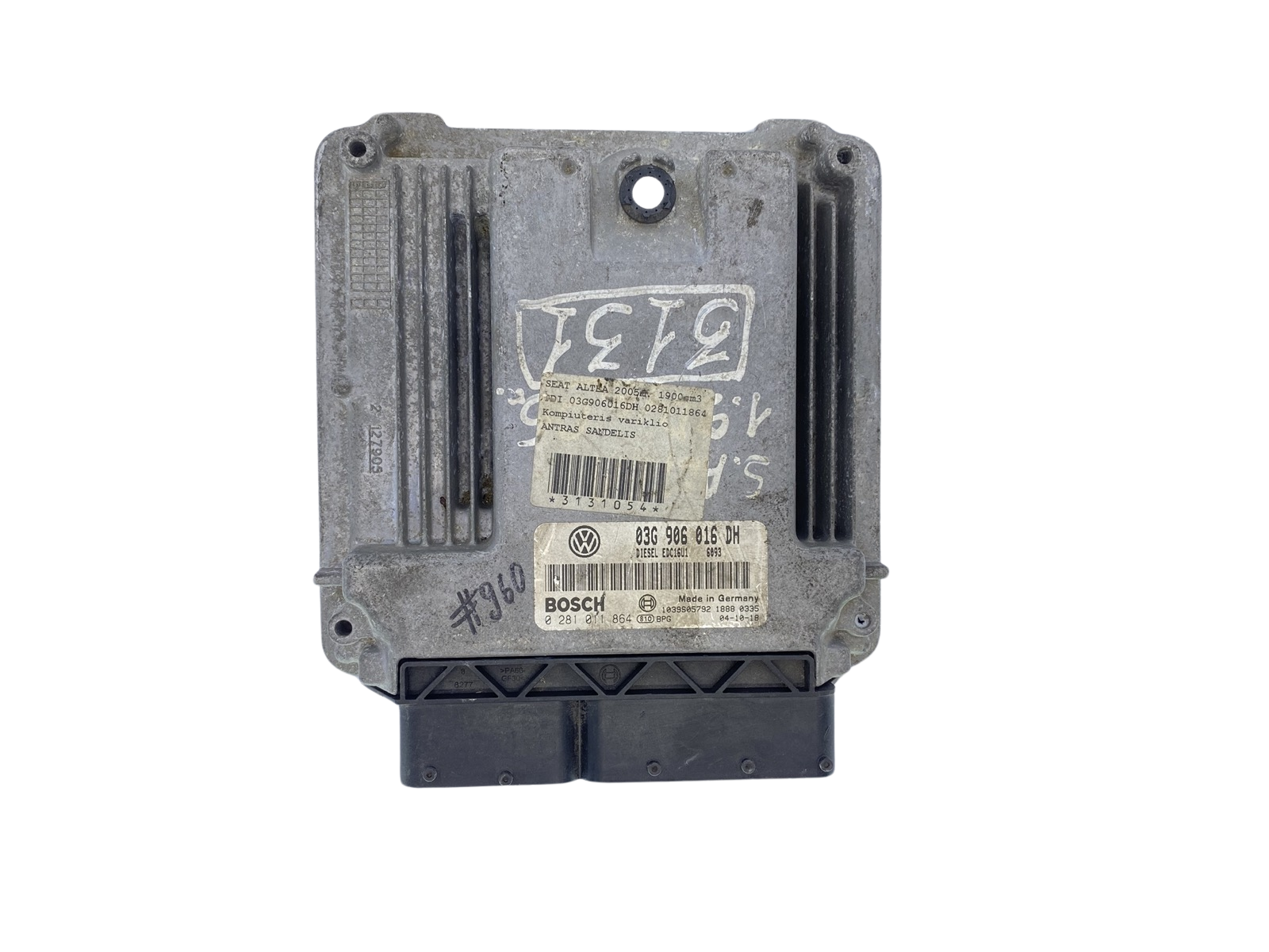 Styrenhet 03G906016DH 0281011864 Seat Bosch 61883 main product photo