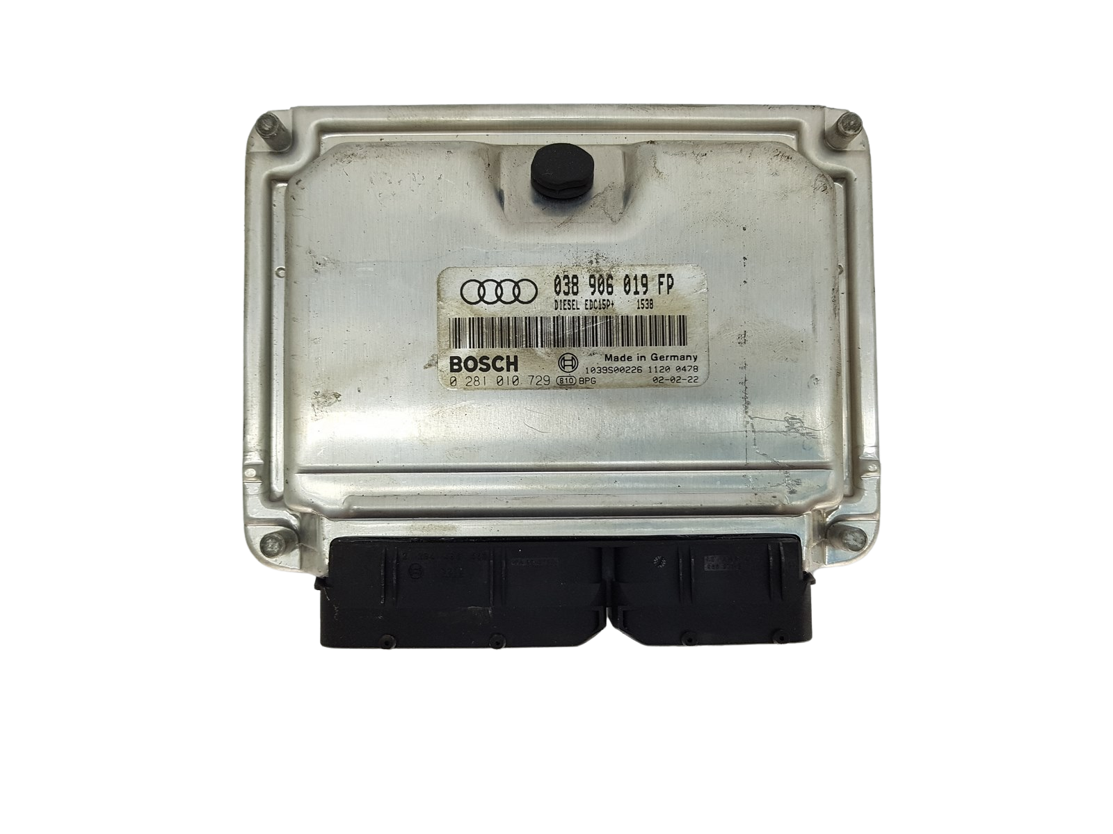 Styrenhet 038906019FP 0281010729 Audi Bosch 14430 main product photo