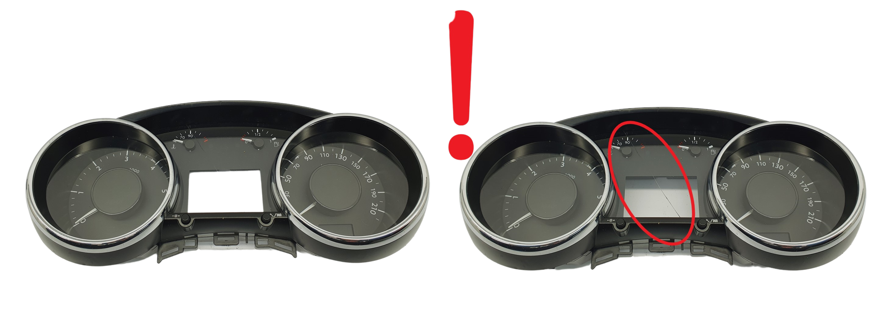 Varvräknare Peugeot 5008 3008 9810477380 Yazaki 61043 main product photo