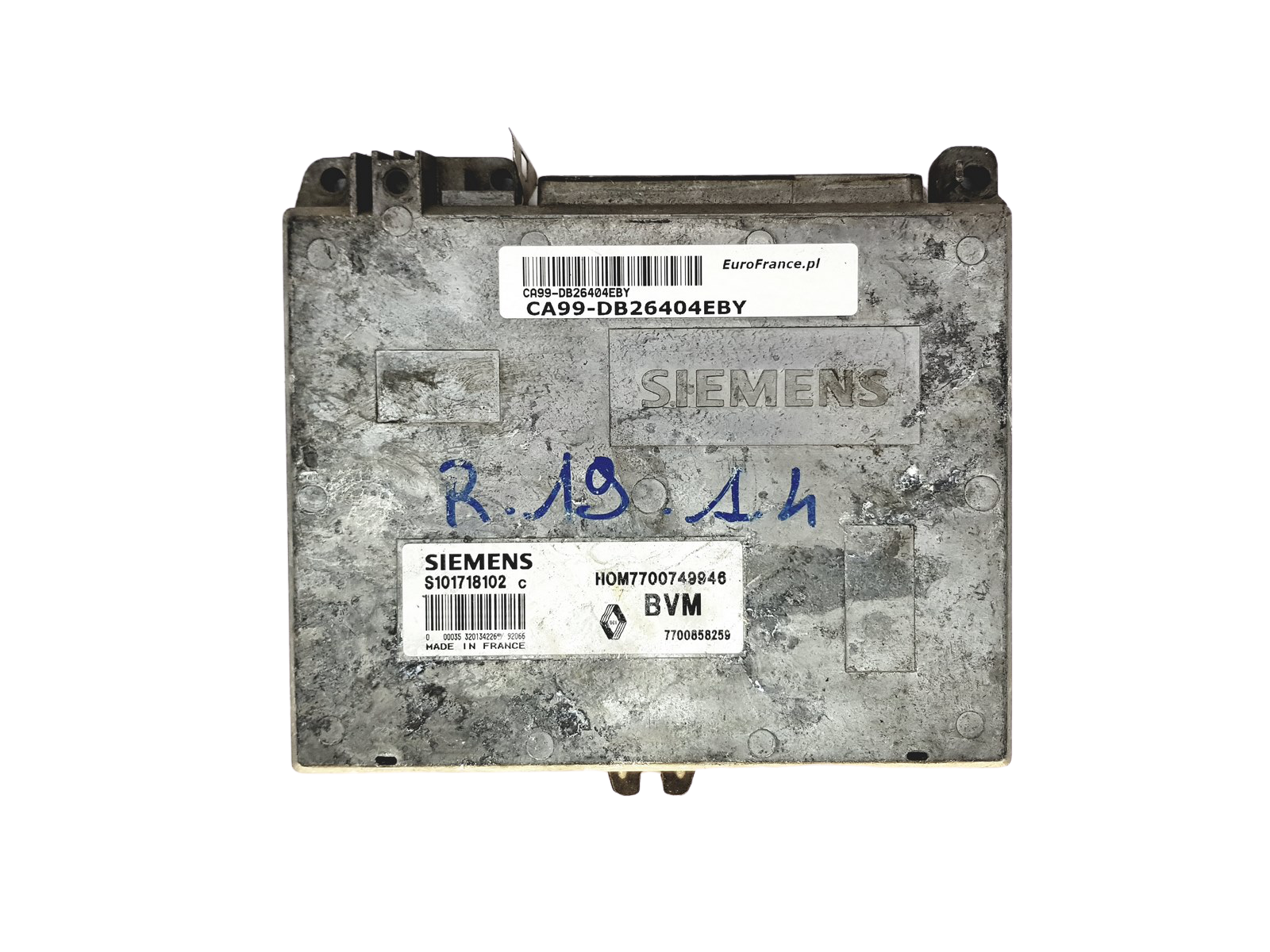 Styrenhet S101718102C 7700749946 7700858259 Renault Siemens 26404 main product photo