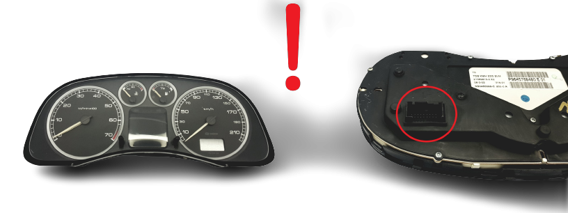 Varvräknare Peugeot 307 9645768480 E 01 55307 main product photo
