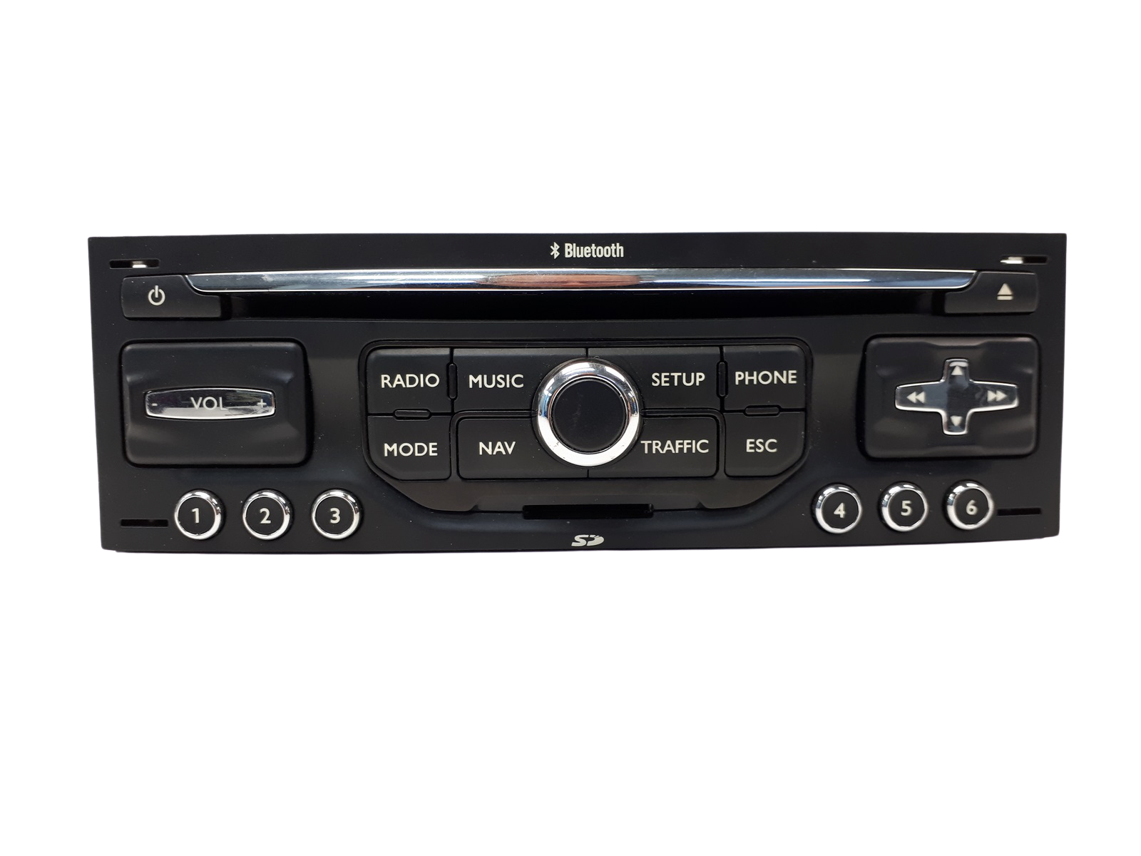 CD-radio BT NAVI SD Peugeot 96661984XT Harman Becker main product photo