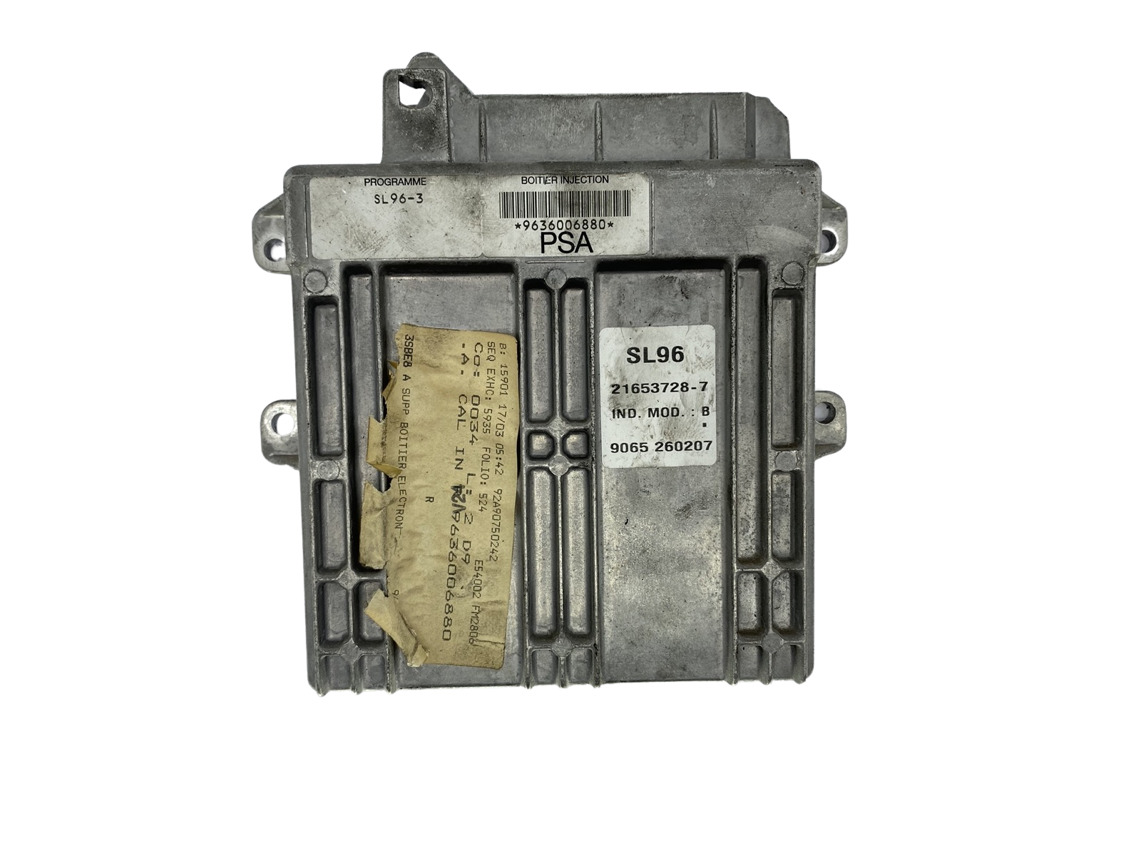 Styrenhet 9636006880 21653728-7 SL96-3 PSA Sagem 52878 main product photo