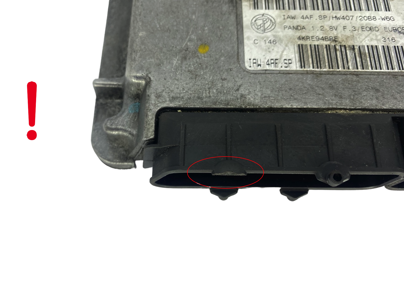 Styrenhet Fiat 55196261 IAW4AF.SP 61601.124.01 Magneti Marelli 49313 main product photo