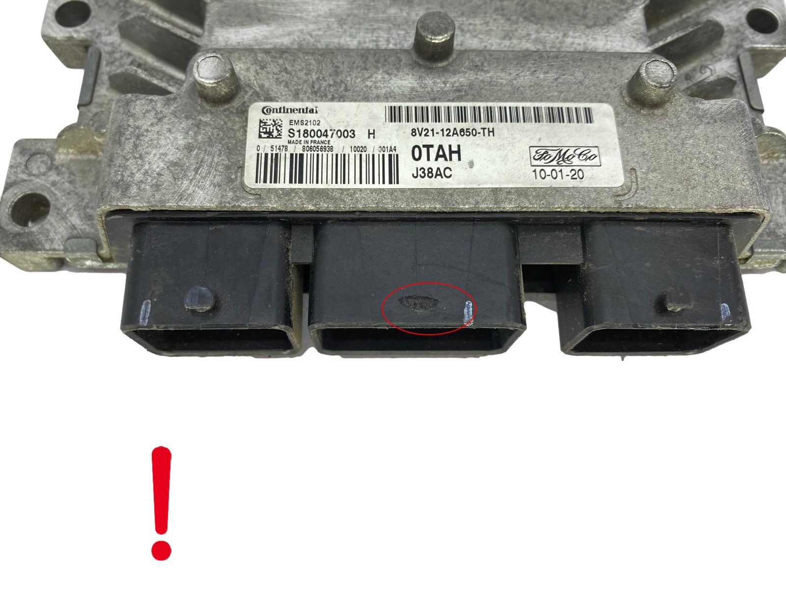 Styrenhet 8V21-12A650-TH S180047003H 0TAH Ford Continental 54695 main product photo