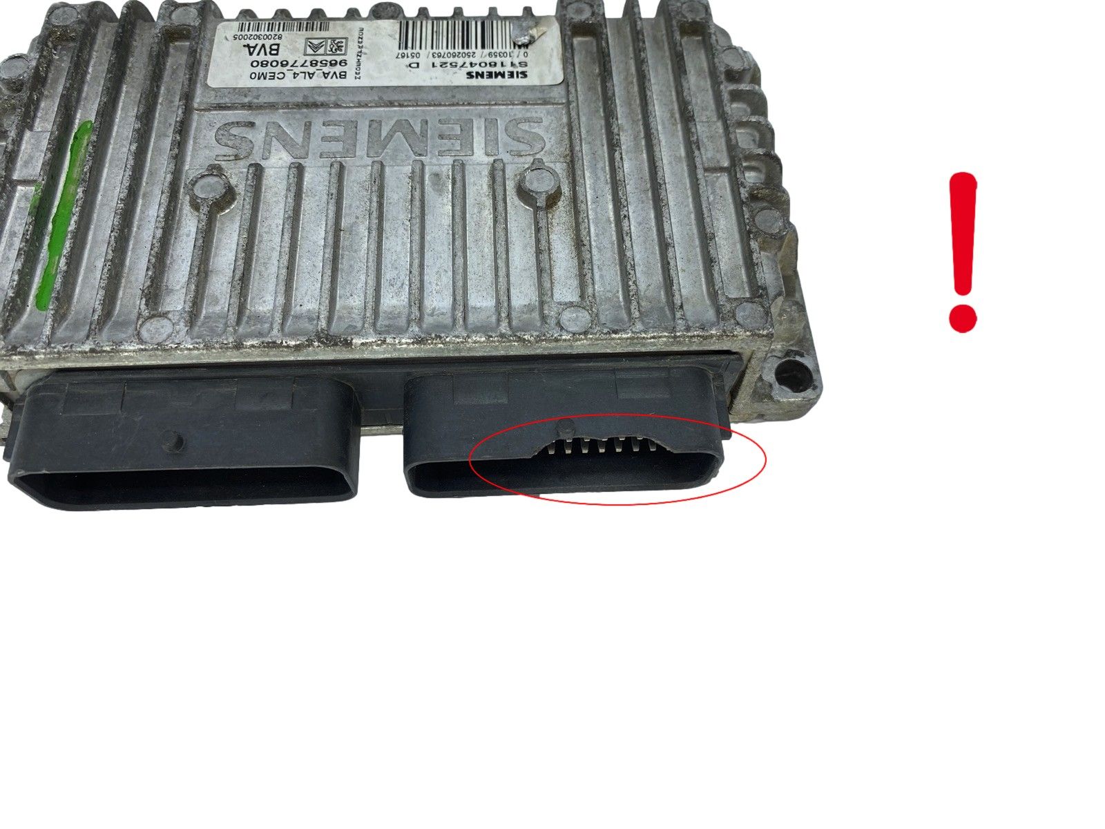 Styrenhet S118047521D 9658776080 8200302005 PSA Siemens main product photo