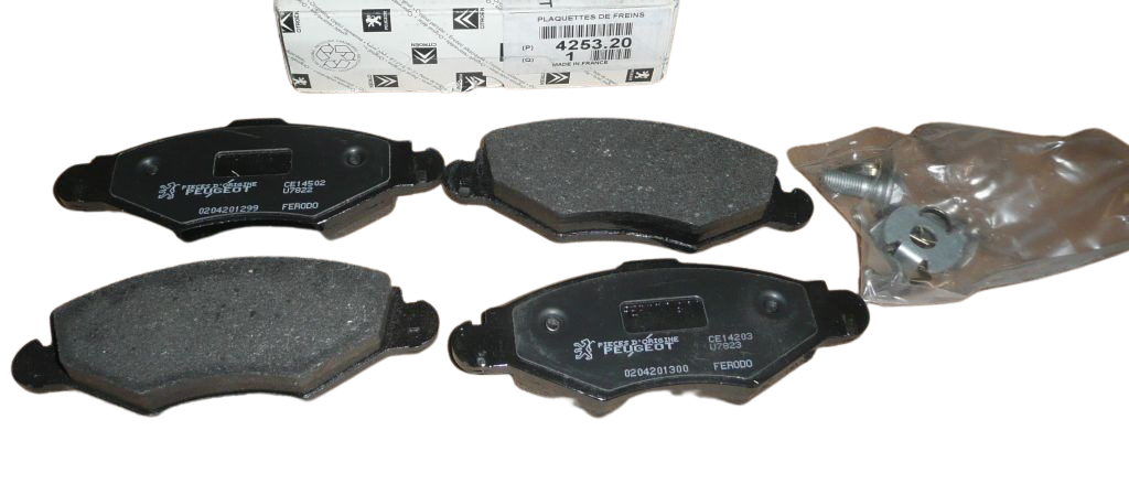 Bromsbelägg Fram Original Peugeot Citroen 206 Xsara 425320 main product photo