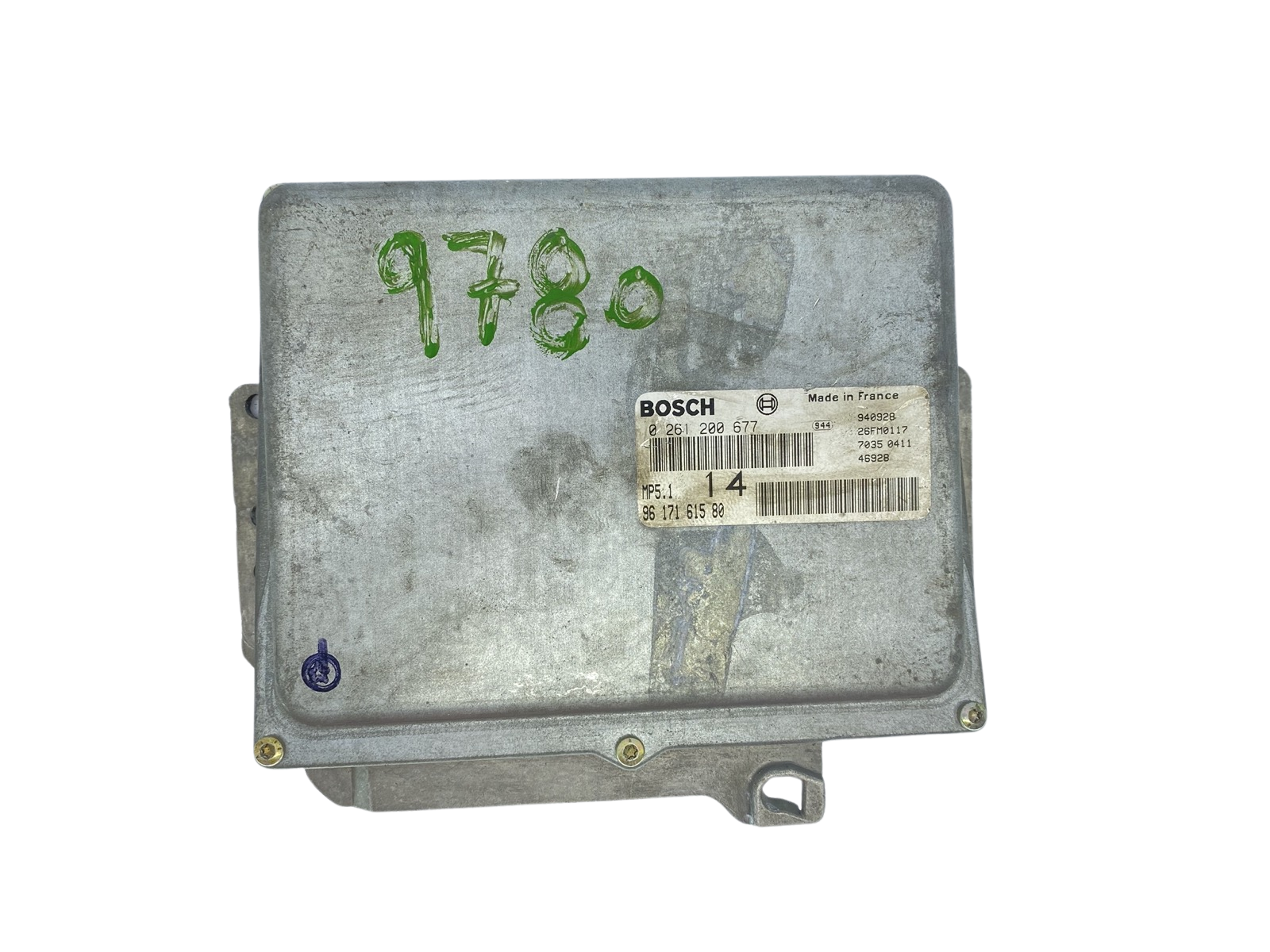 Styrenhet 0261200677 9617161580 26FM0117 PSA Bosch 63291 main product photo