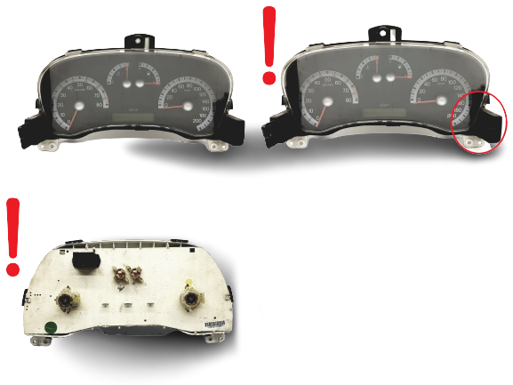 Hastighetsmätare Fiat Punto 46753580 6063089909 59359 main product photo