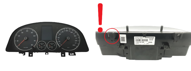 Hastighetsmätare VW Touran 1T0920874E 110080379009 56070 main product photo