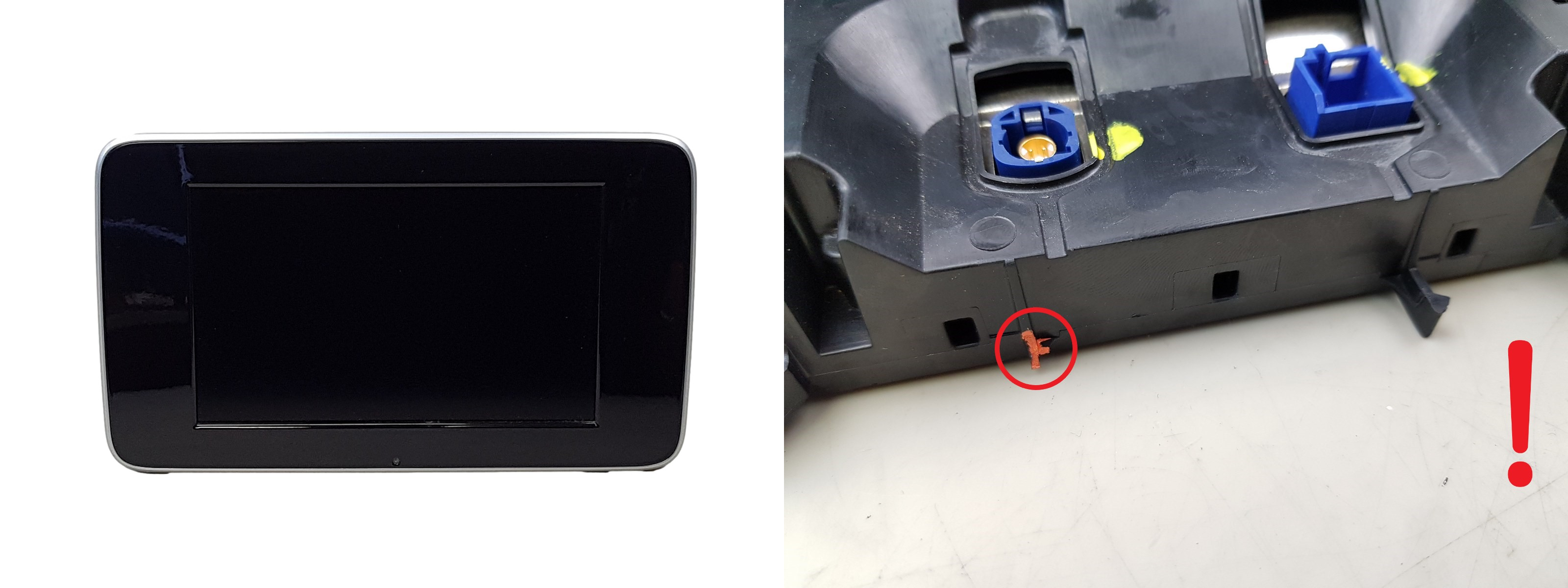 Navigationsdisplay Mercedes-Benz A2059004113 0263701254 Bosch 3 main product photo