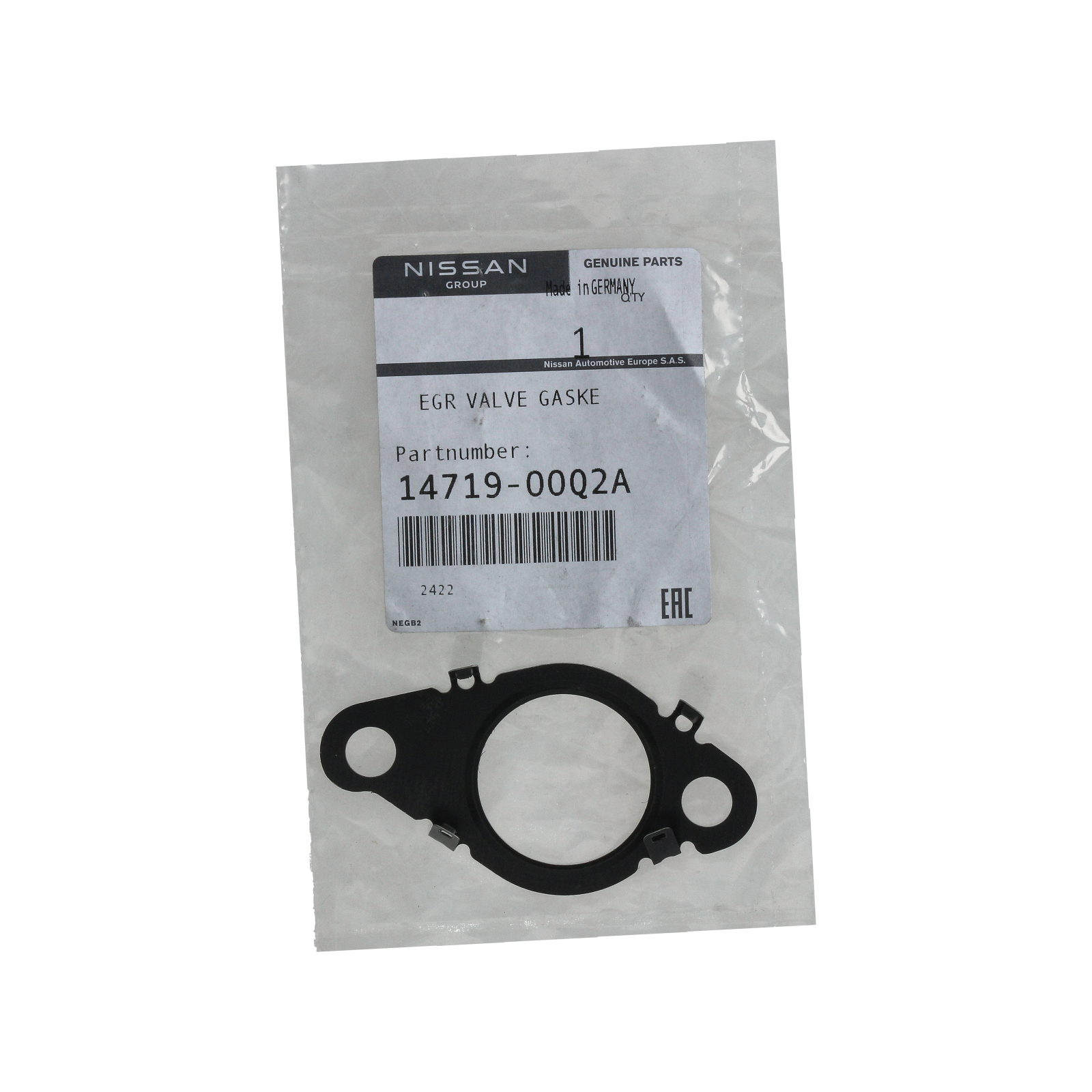 Packning, tätning Original 1471900Q2A 147228349R Renault Nissan main product photo