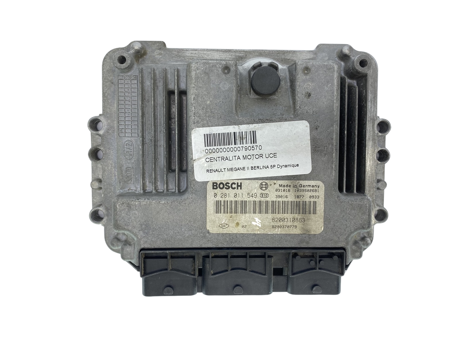 Styrenhet 0281011549 8200310863 8200370779 Renault Bosch 63884 main product photo