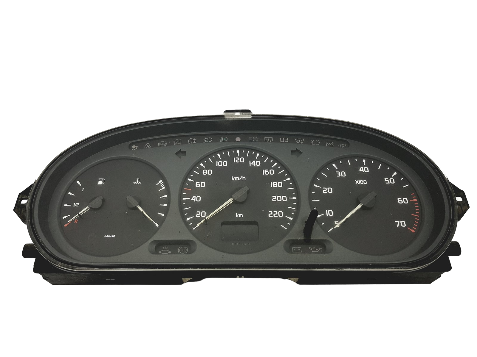 Hastighetsmätare Renault Megane 1 Scenic 1 21578161-2 40794 main product photo