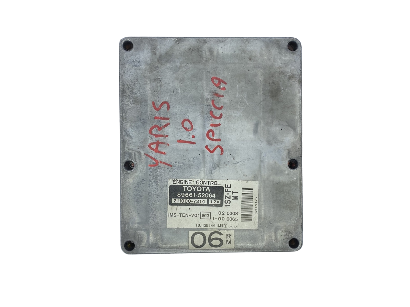 Styrenhet 89661-52064 211000-7214 Toyota Fujitsu 54146 main product photo