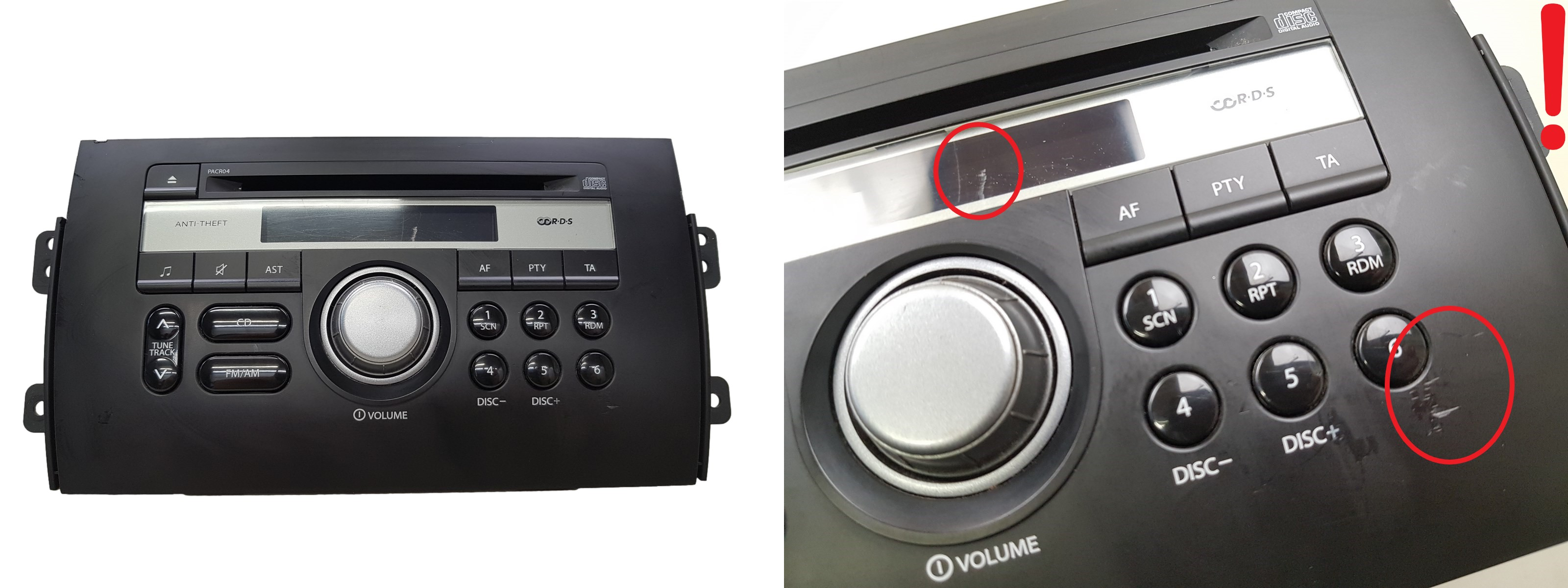CD-radio Suzuki Fiat 39101-79J0 CQ-MX0571G PACR04 1119 main product photo