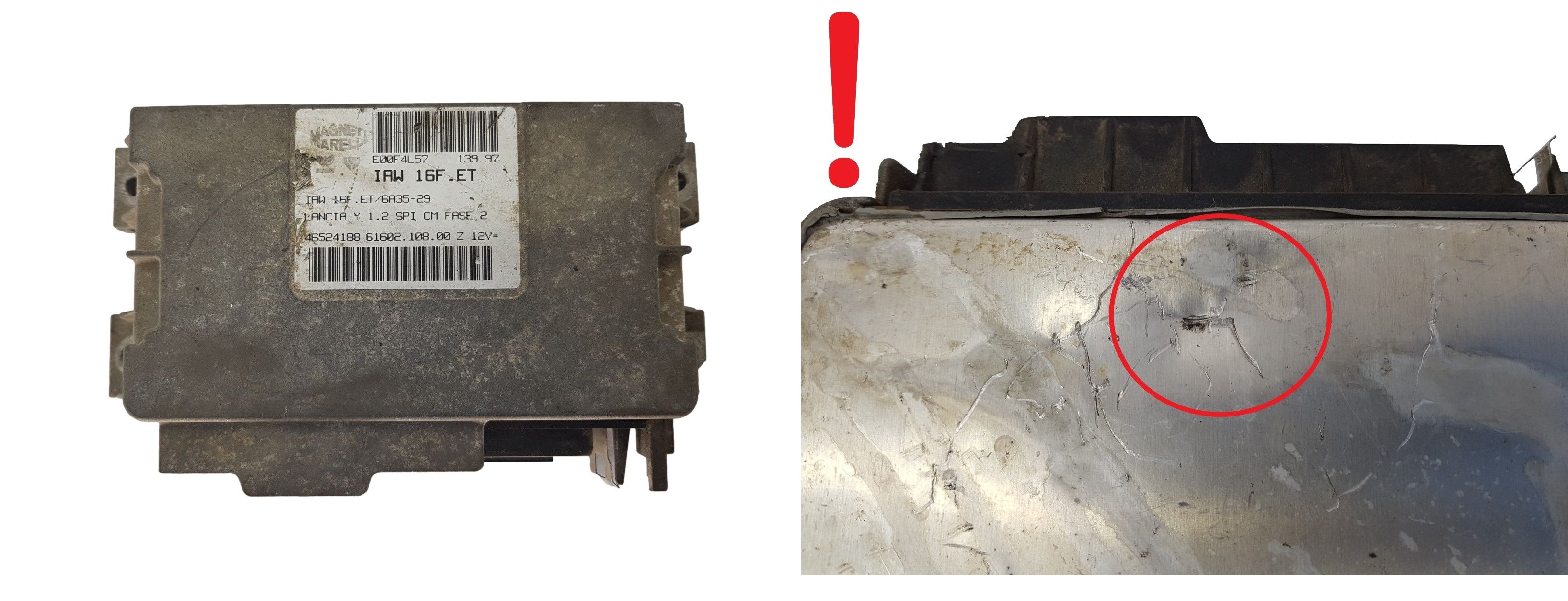 Styrenhet 46524188 IAW16F.ET 61602.108.00 Lancia Magneti Marelli 2769 main product photo