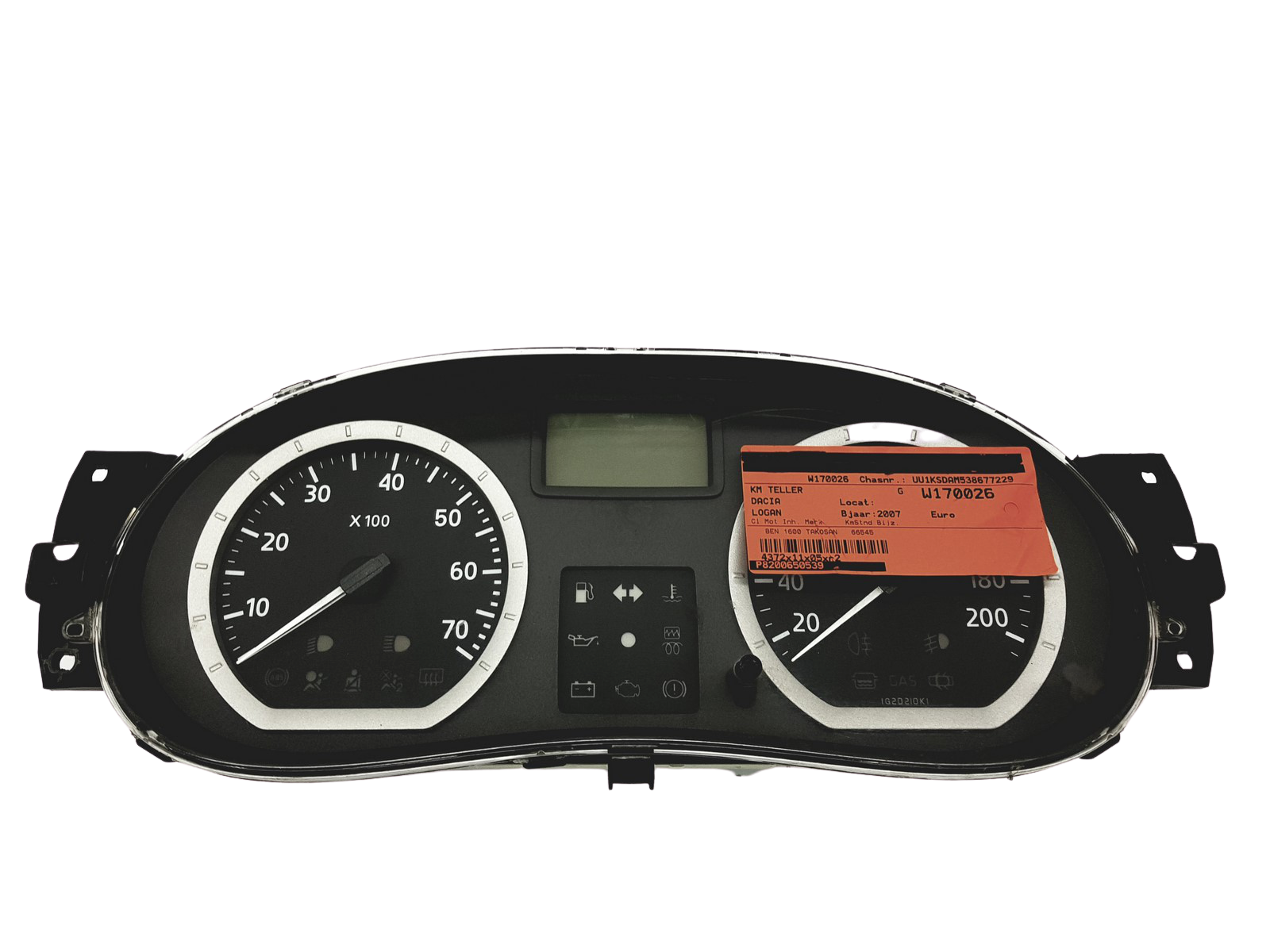 Varvräknare Dacia Logan 8200650539 32535 main product photo