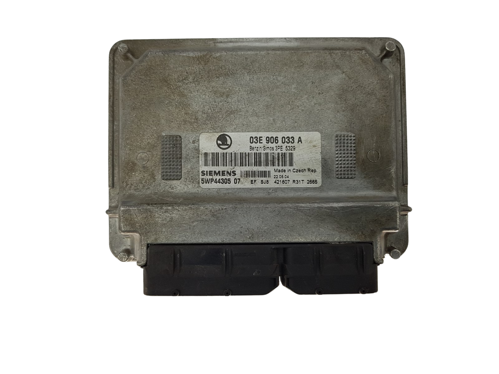 Styrenhet 03E906033A 5WP44305 07 Skoda Siemens main product photo