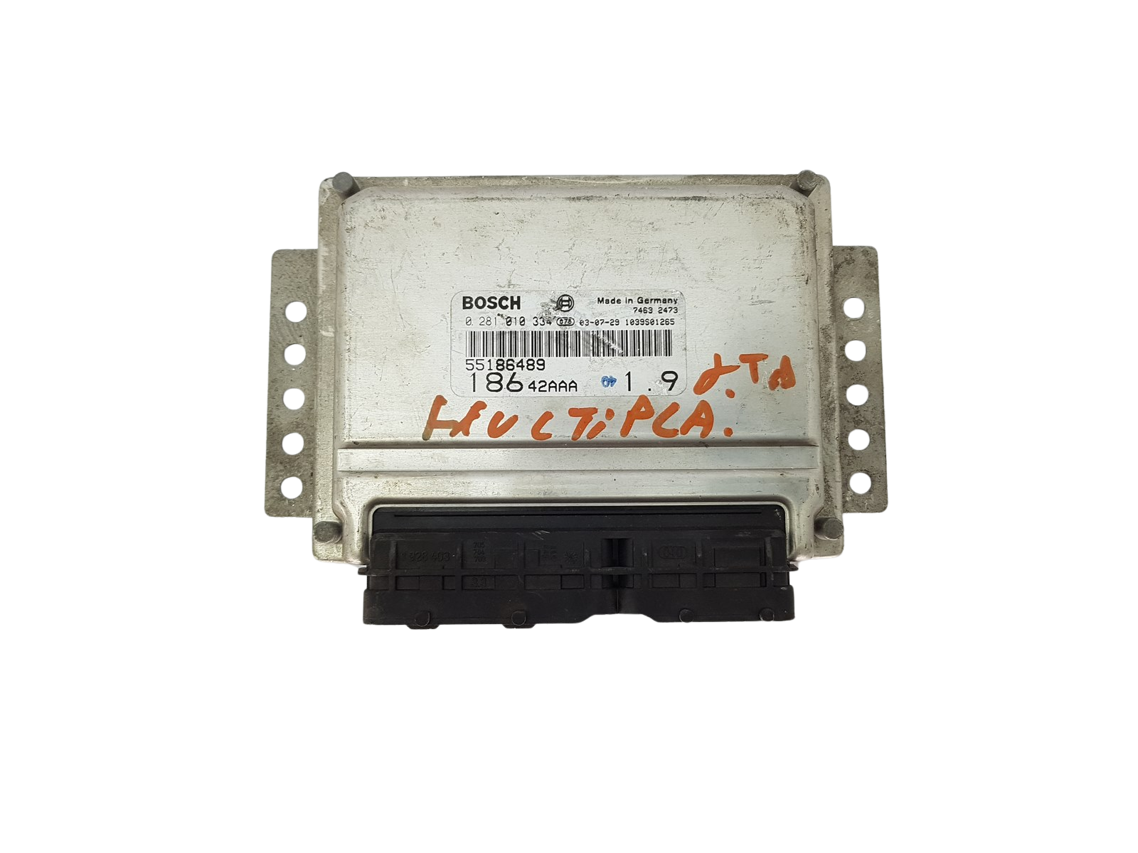 Styrenhet 55186489 0281010334 18642AAA Fiat Bosch 17815 main product photo