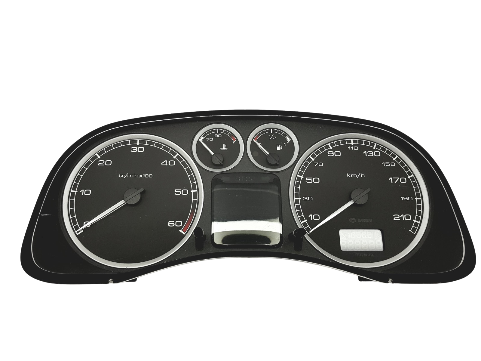 Hastighetsmätare Peugeot 307 9636708880 E 05 33378 main product photo