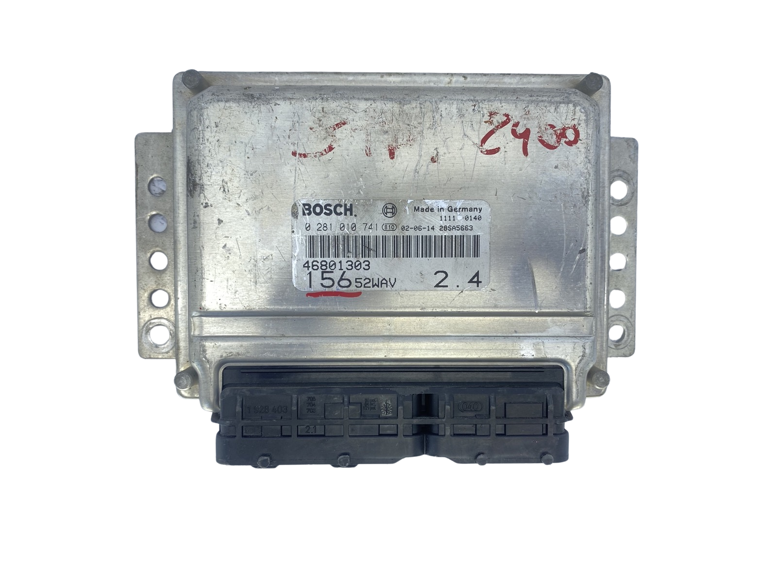 Motorstyrenhet ECU 46801303 0281010741 Alfa Romeo 54506 main product photo