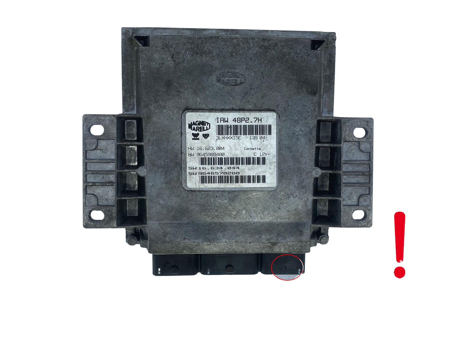 Styrenhet PSA 9646570280 IAW48P2.7H Magneti Marelli 49139 main product photo