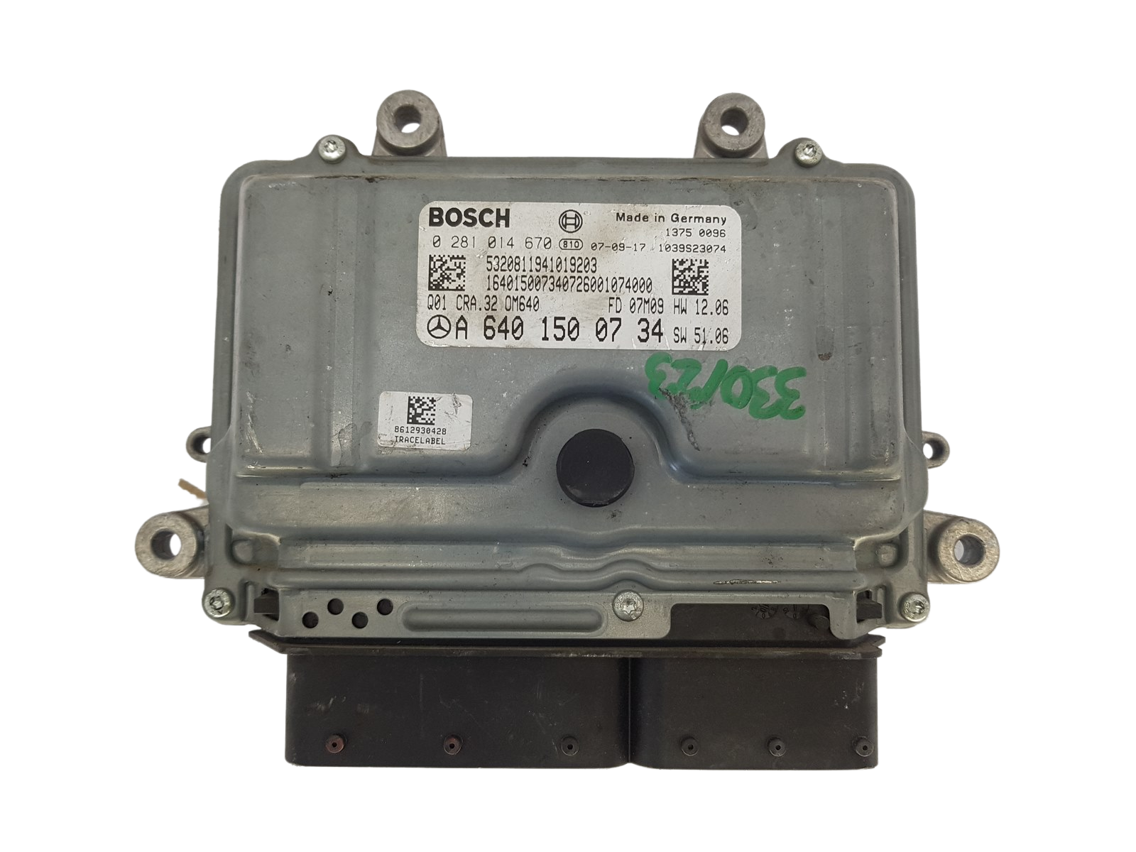 Styrenhet A6401500734 0281014670 Mercedes Bosch 1099 main product photo