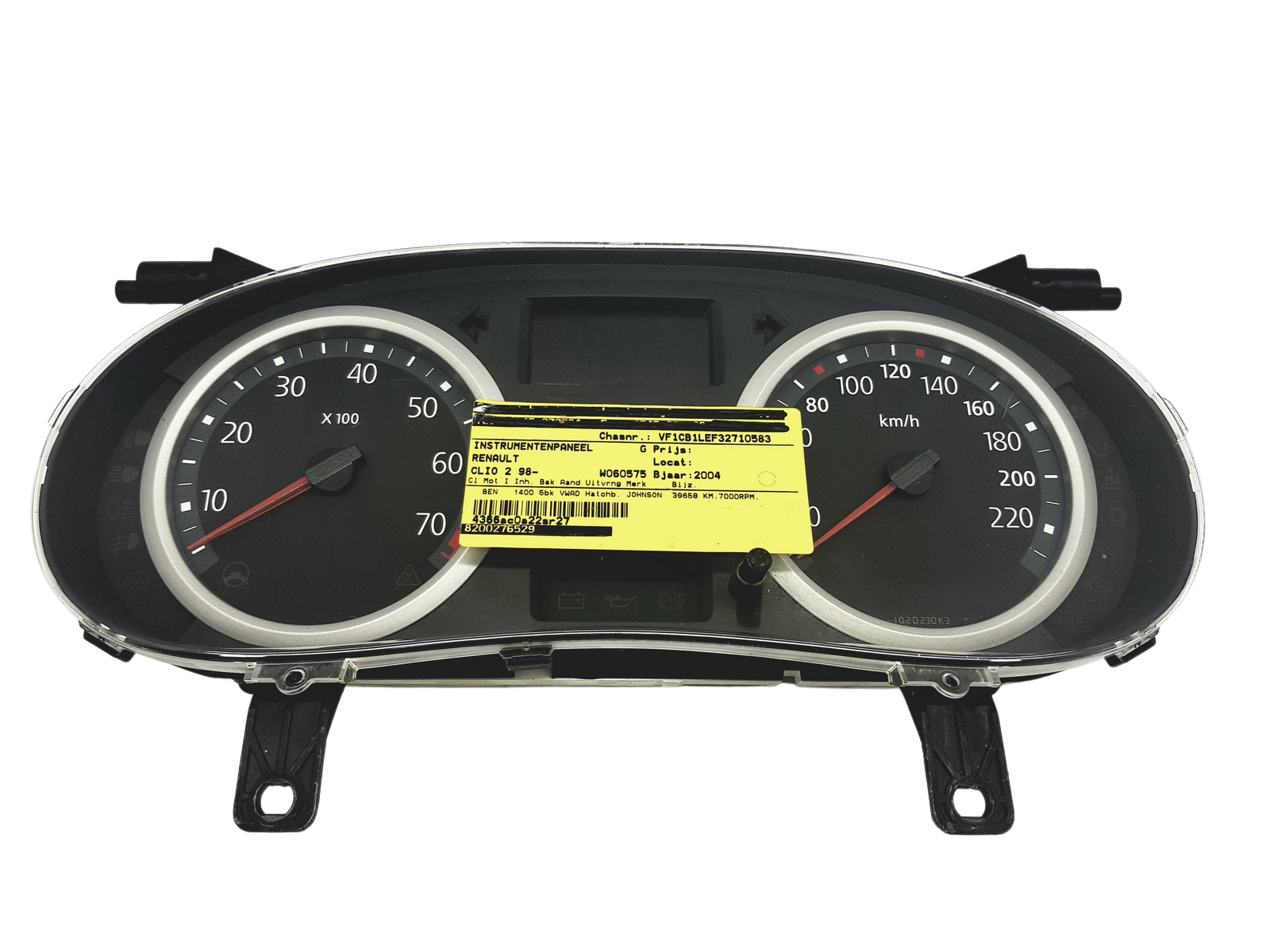 Varvräknare Renault Clio 2 8200276529 A 49239 main product photo