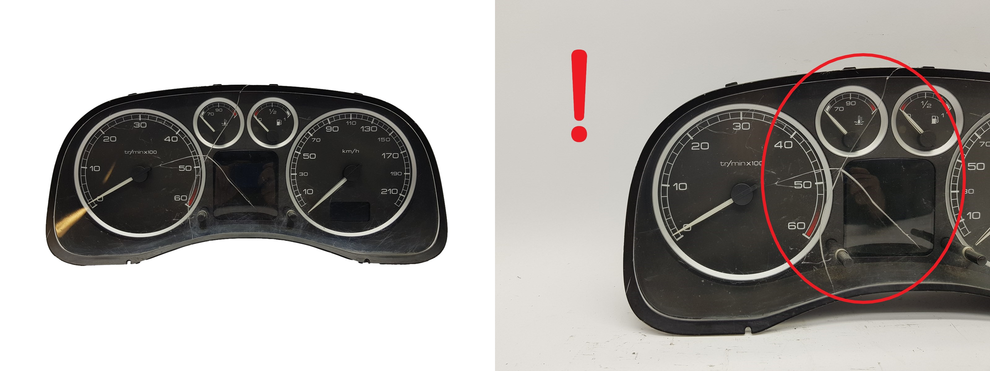 Varvräknare Peugeot 307 9655476580 G00 2444 main product photo