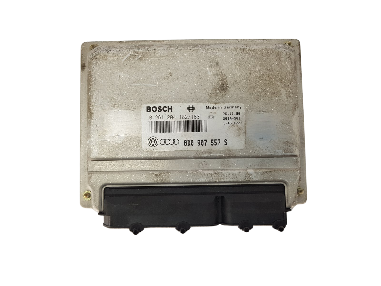 Motorstyrenhet ECU 8D0907557S 0261204182 Audi Bosch 3650 main product photo