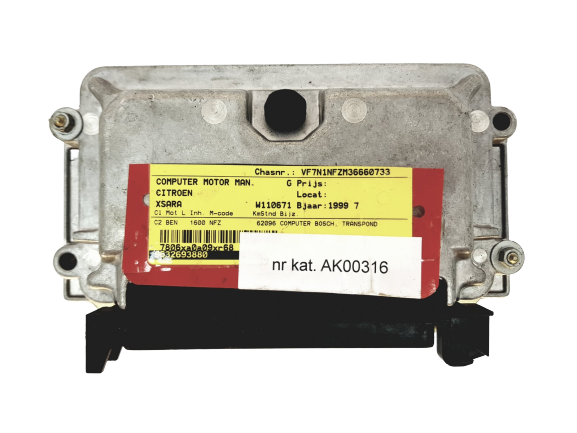 Styrenhet 0261206214 9632693880 26FM0657 PSA Bosch 19025 main product photo