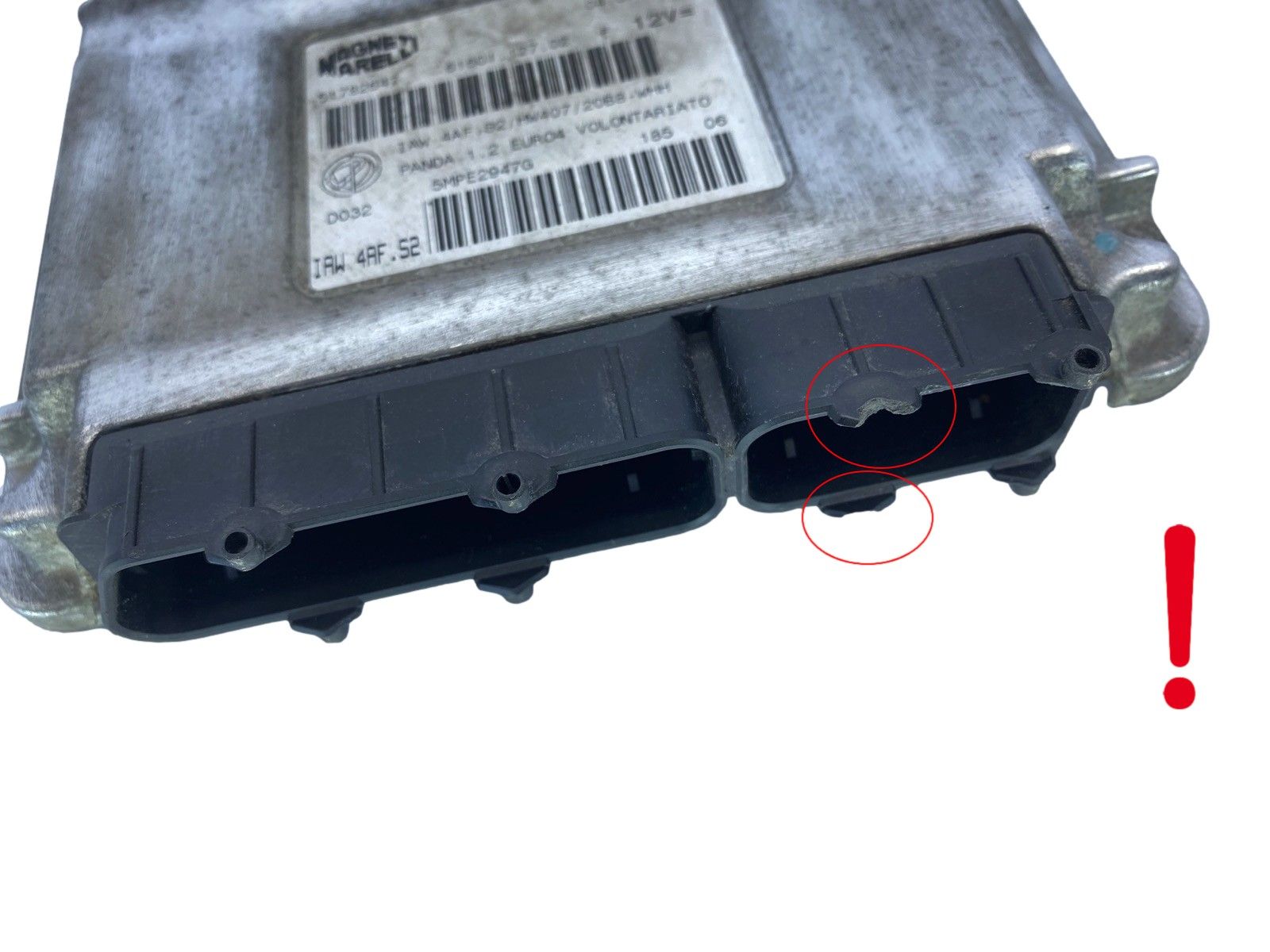 Styrenhet IAW4AF.S2 51782647 61601.127.02 Fiat Magneti Marelli 64012 main product photo