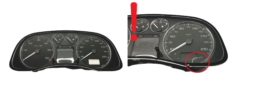 Hastighetsmätare Peugeot 307 9654485280 A01 52841 main product photo