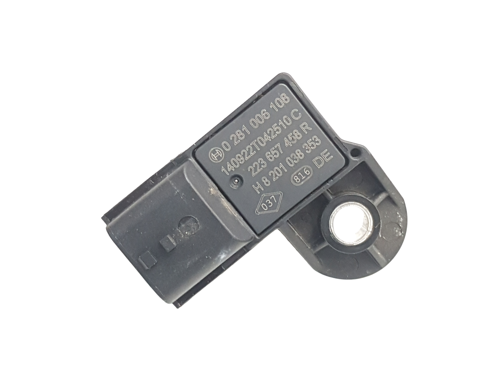 MAP Sensor 0281006108 223657458R Renault Opel Nissan 0km main product photo