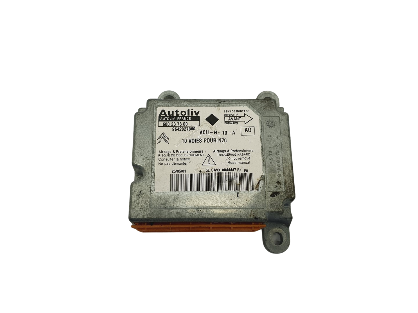 Styrenhetsmodul 9642927880 600237300 Citroen Autoliv main product photo