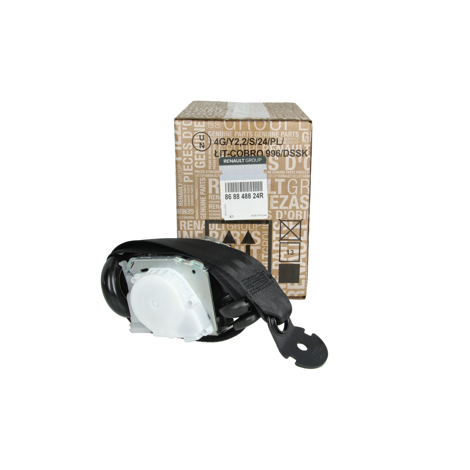Säkerhetsbälte Höger Original 868848824R Renault main product photo